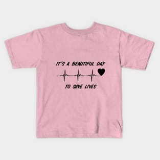 Its A Beautiful Day Kids T-Shirt